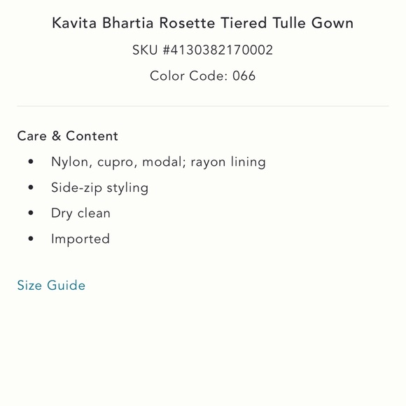 Anthropologie Kavita Bhartia Rosette Tiered Pink Tulle Gown 16W - Picture 11 of 13